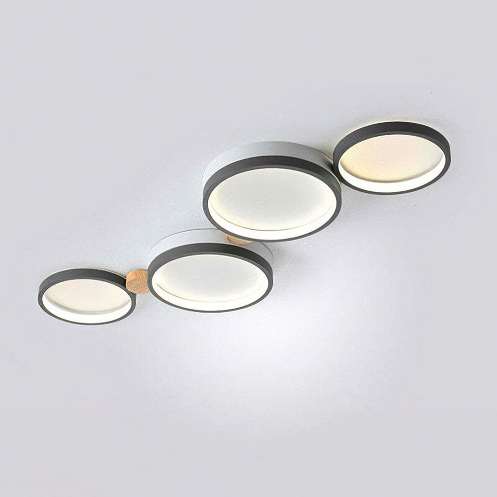 Modern Circle LED Ceiling Light Fixture For Livning Room