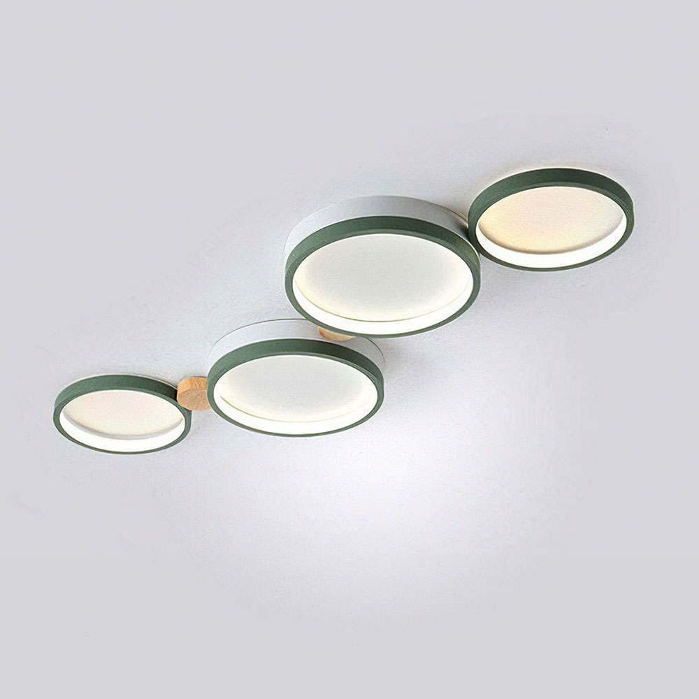 Modern Circle LED Ceiling Light Fixture For Livning Room