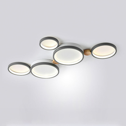 Modern Circle LED Ceiling Light Fixture For Livning Room