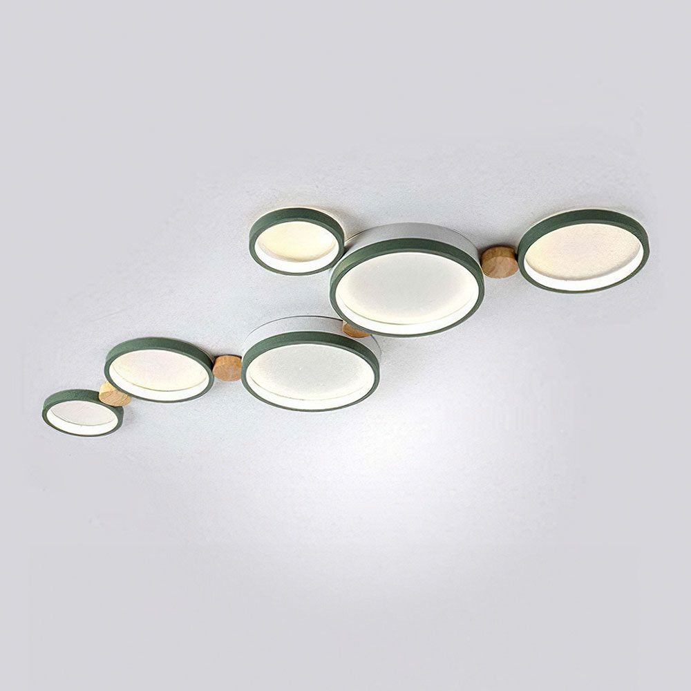 Modern Circle LED Ceiling Light Fixture For Livning Room