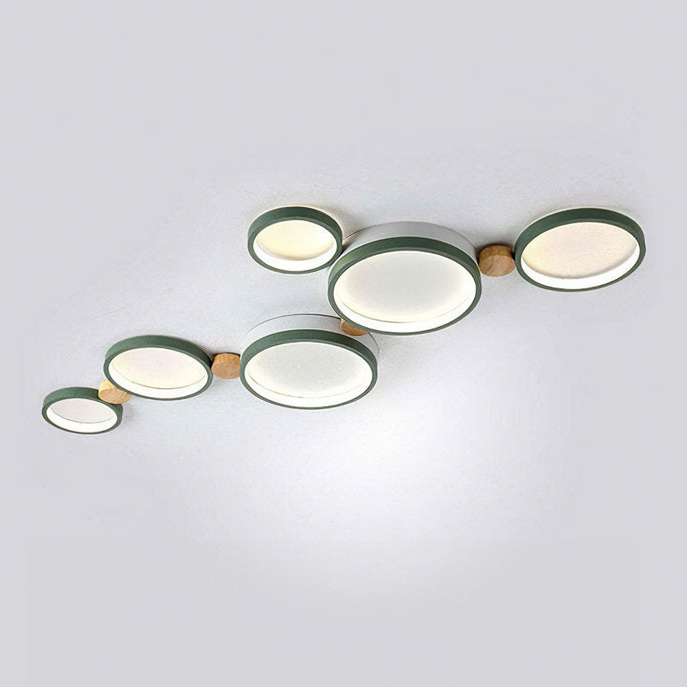 Modern Circle LED Ceiling Light Fixture For Livning Room