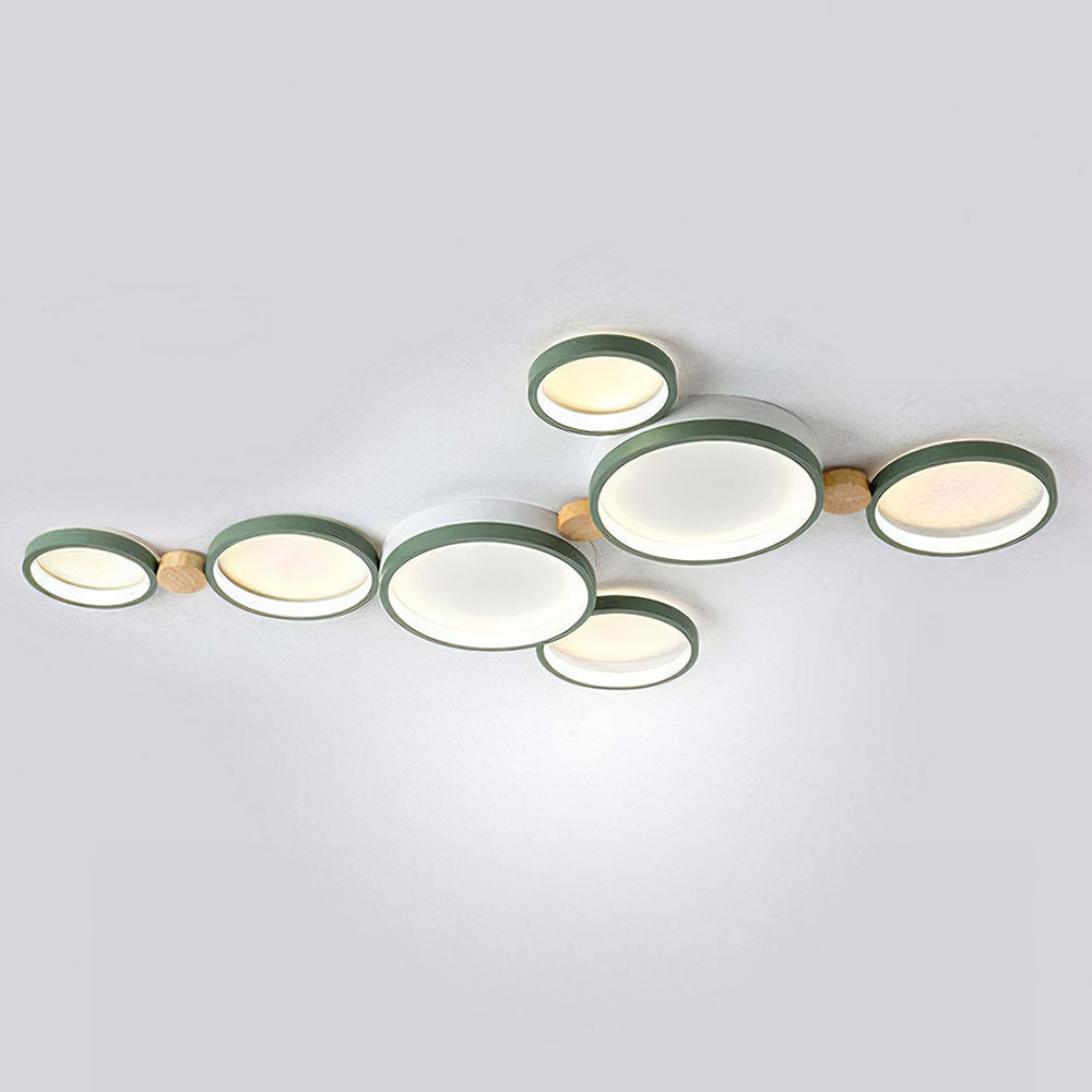Modern Circle LED Ceiling Light Fixture For Livning Room