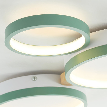 Modern Circle LED Ceiling Light Fixture For Livning Room