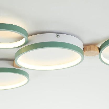 Modern Circle LED Ceiling Light Fixture For Livning Room