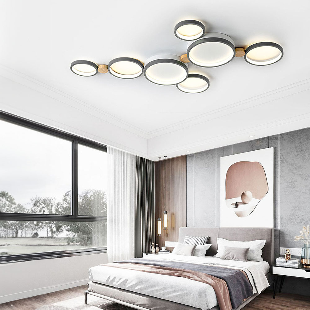 Modern Circle LED Ceiling Light Fixture For Livning Room