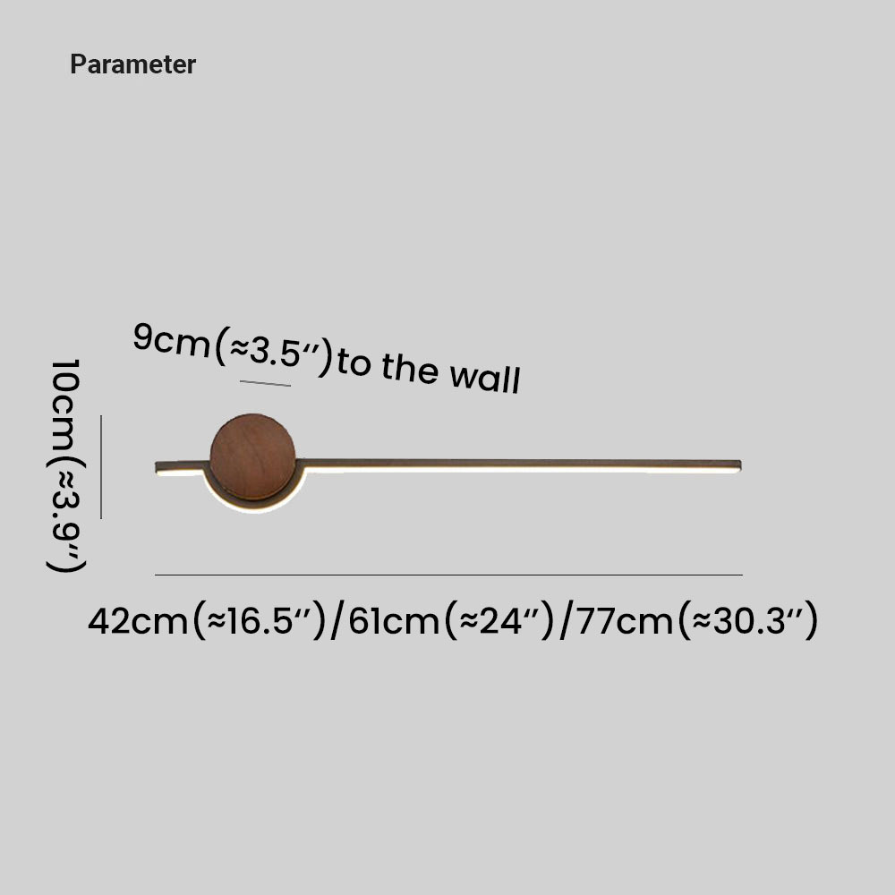 Nordic Modern Style Linear LED Wall Light Sconces