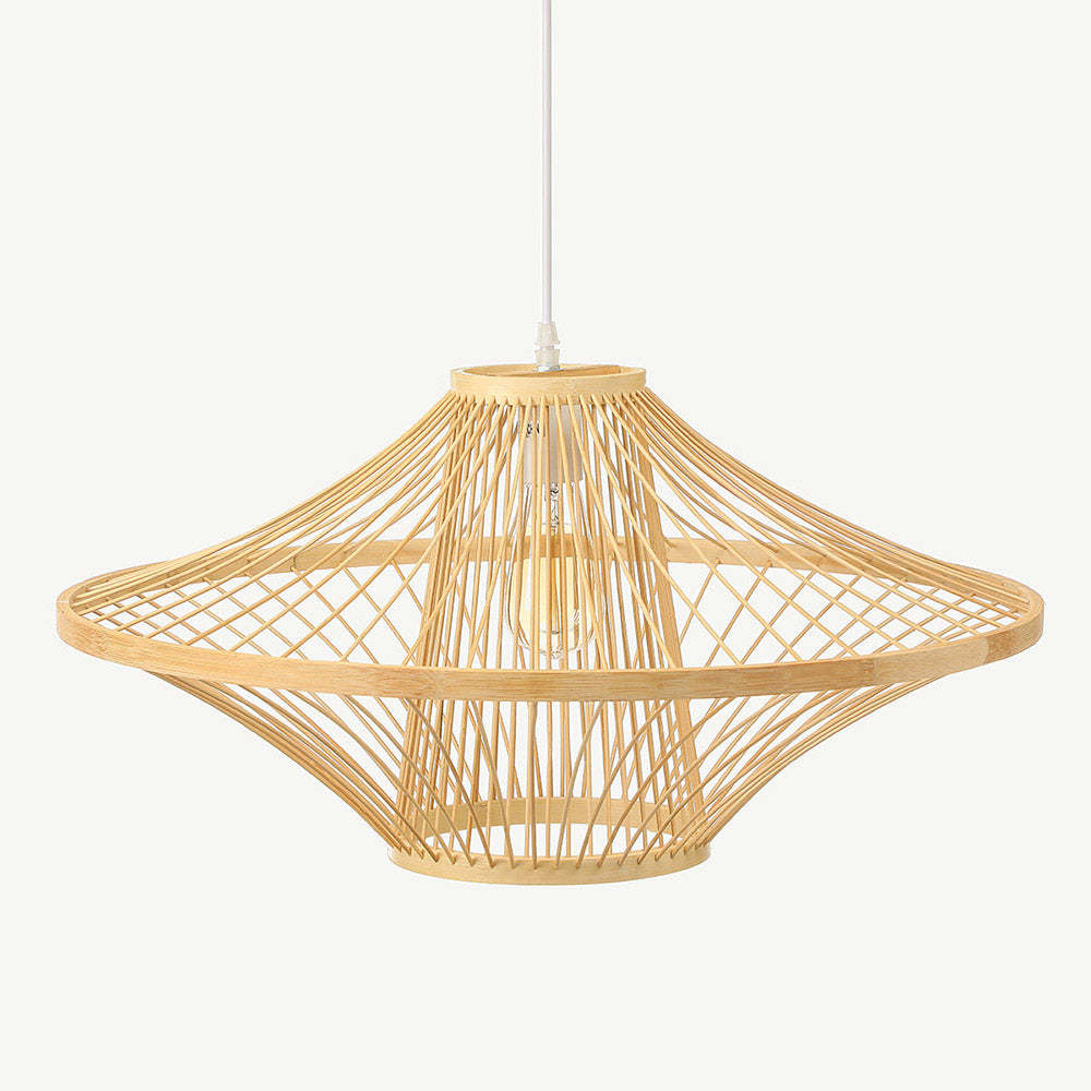 Creative Handcrafted Bamboo Pendant Light -Homdiy