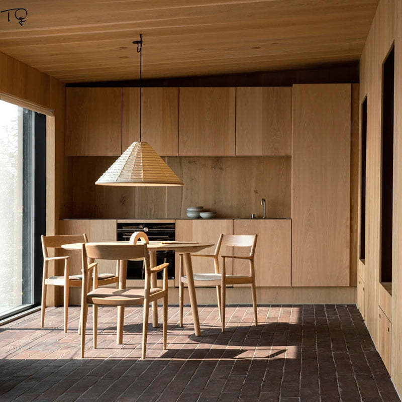 Japanese Designer Cone Paper Tearoom Pendant Light -Homdiy