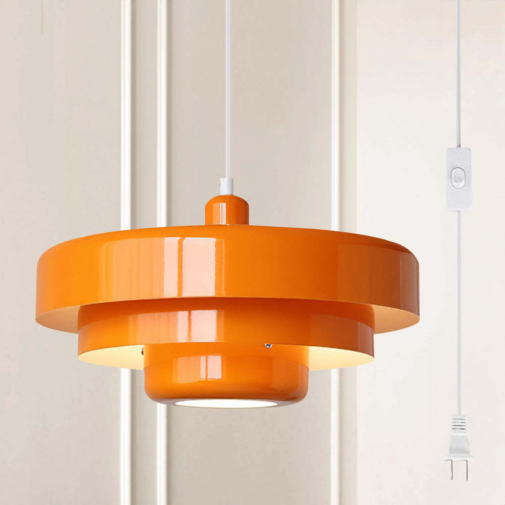 Medieval Iron Retro Single Head Bauhaus Pendant Light -Homdiy