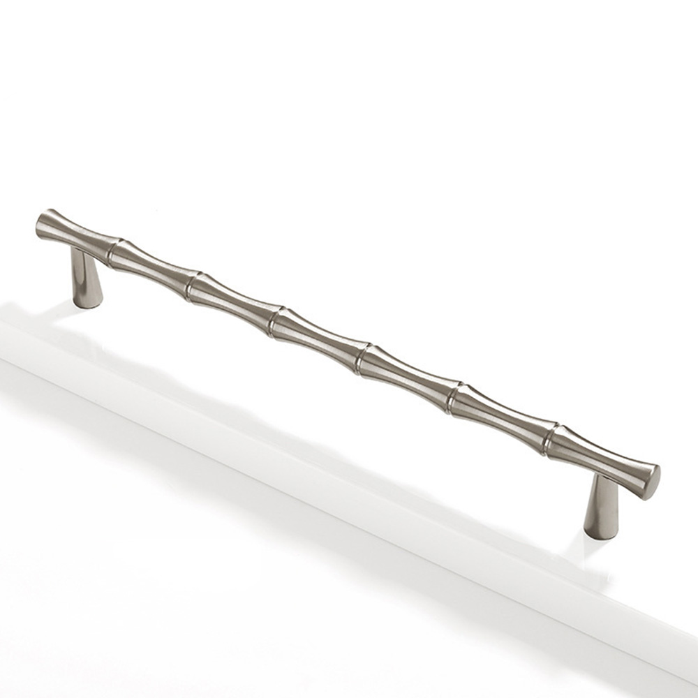 Decorative Bamboo Zinc Alloy Cabinet Handles