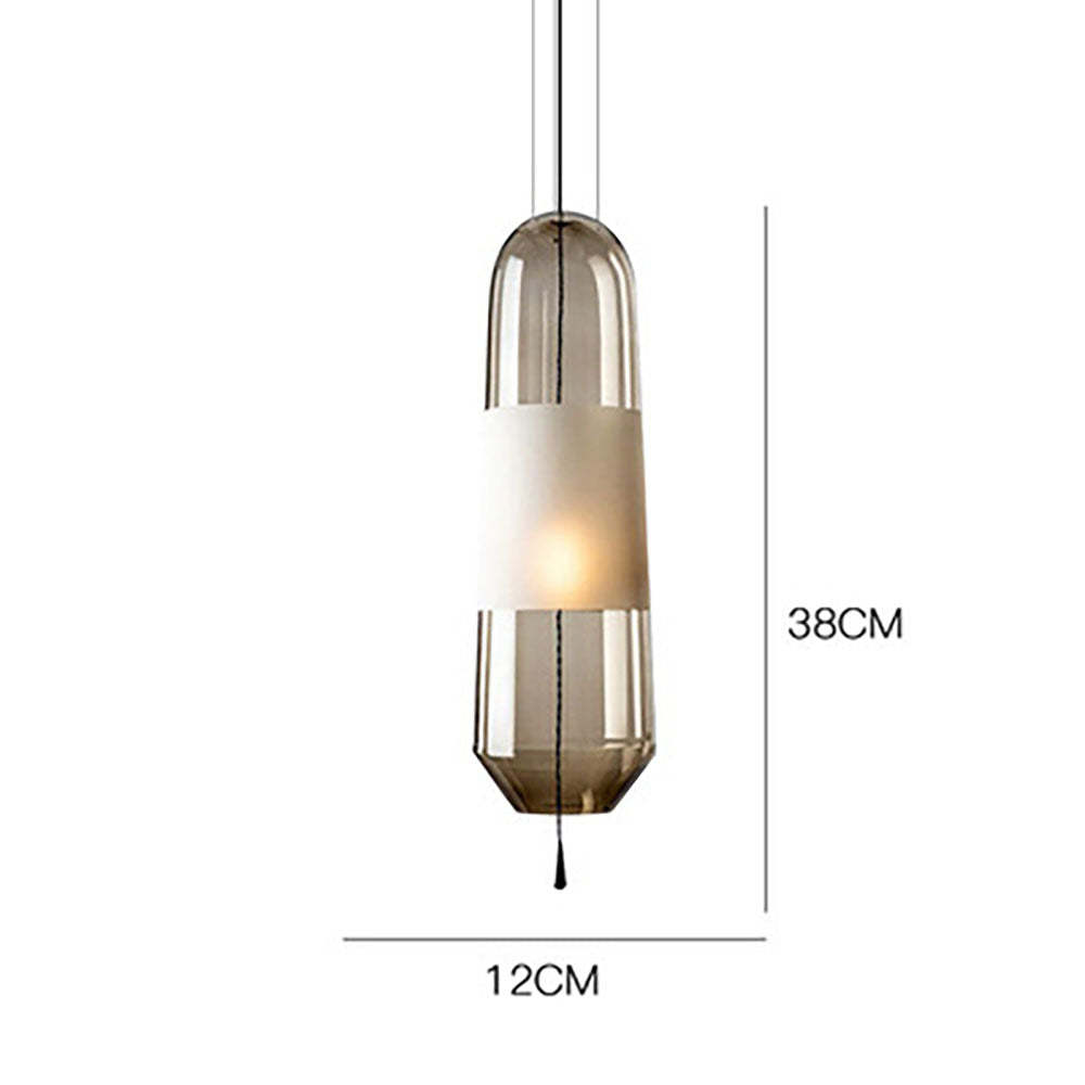 Creative Capsule Glass Pendant Light -Homdiy