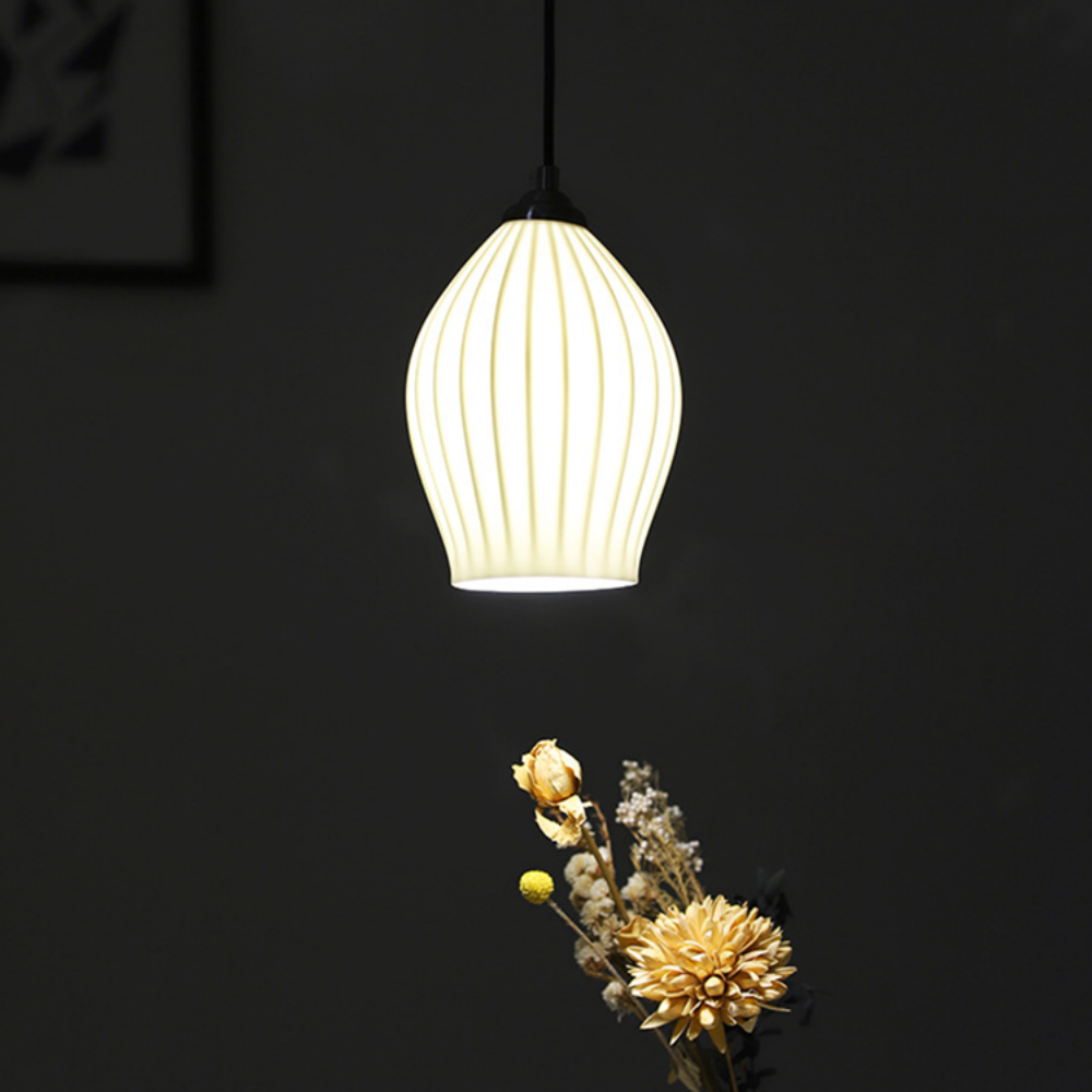 Vintage Post-modern Nordic Minimalist Ceramic Pendant Light -Homdiy