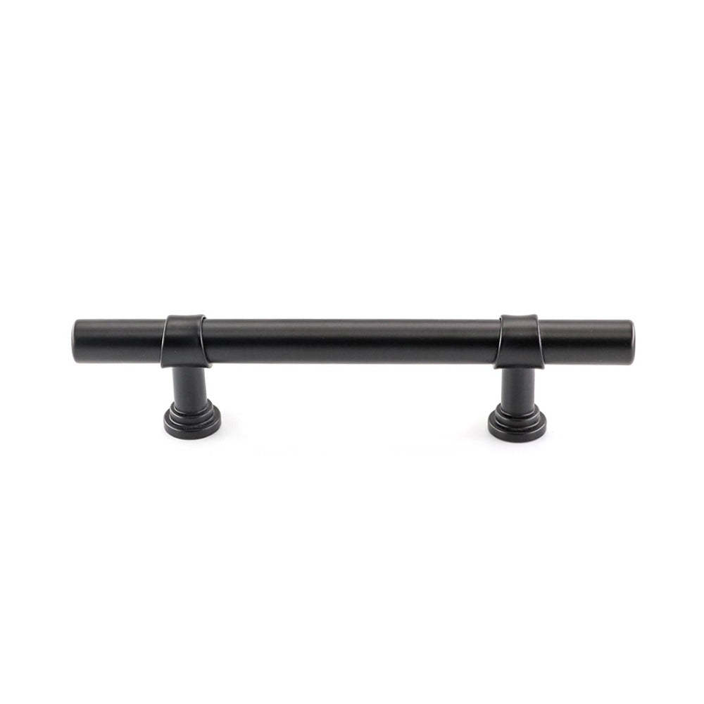 20 Pack Bathroom Matte Black Cabinet Pulls Stainless Steel Dresser Drawer Pulls -Homdiy