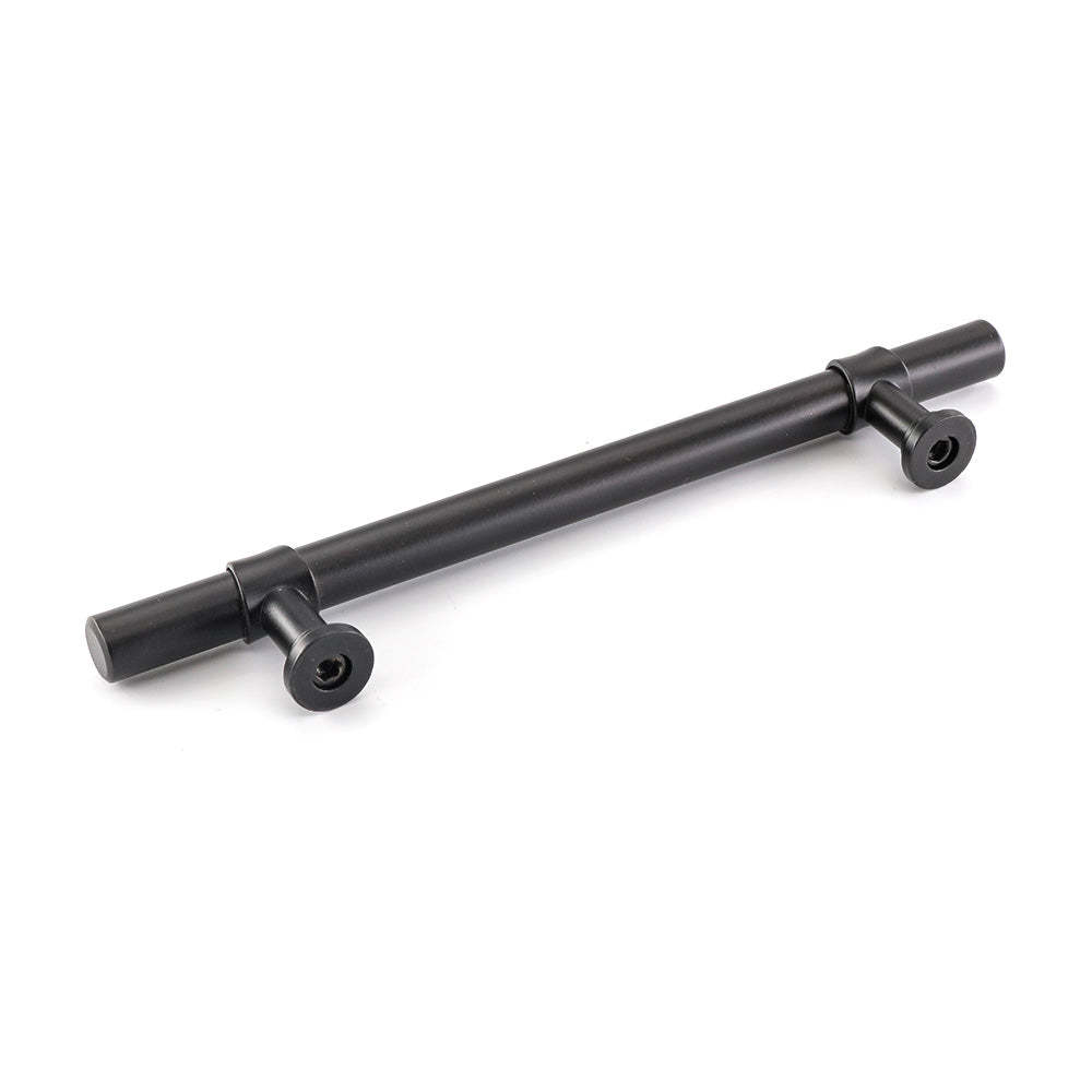 20 Pack Bathroom Matte Black Cabinet Pulls Stainless Steel Dresser Drawer Pulls -Homdiy