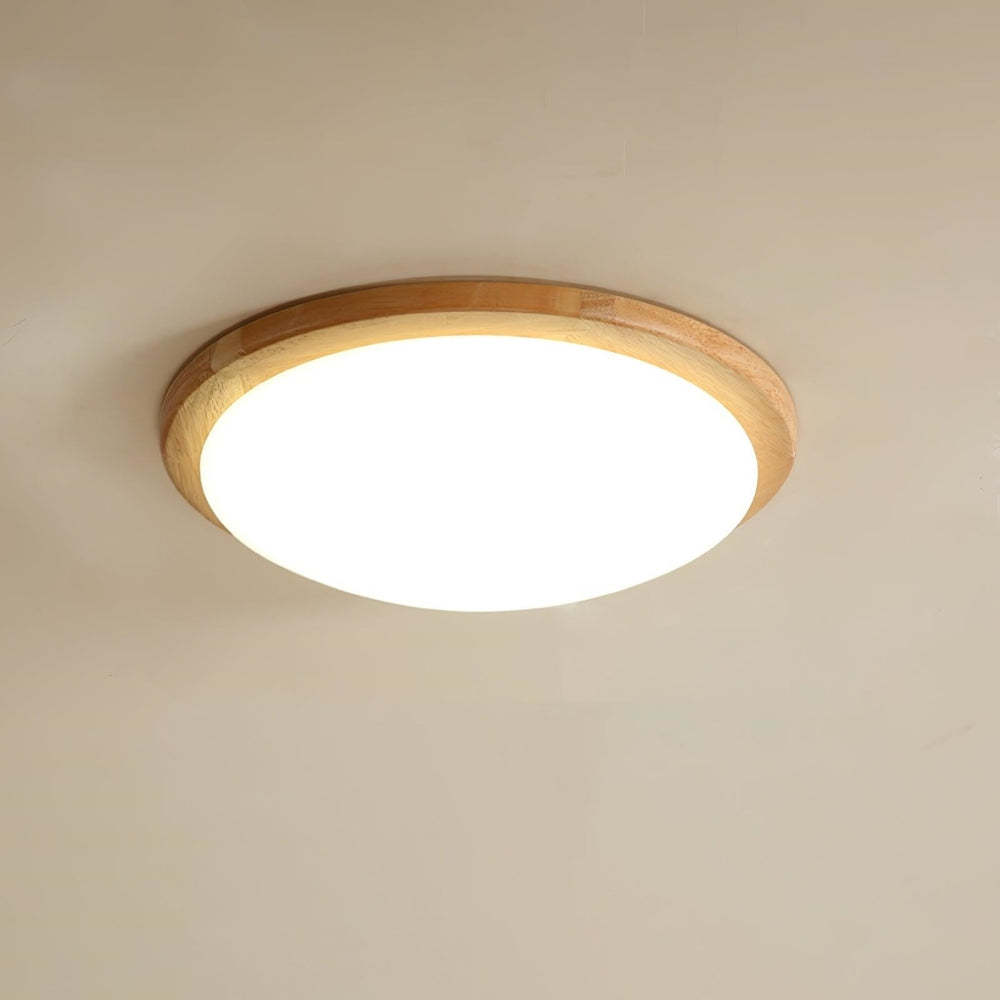 Modern Simple Wooden Art Decor Ceiling Light -Homdiy