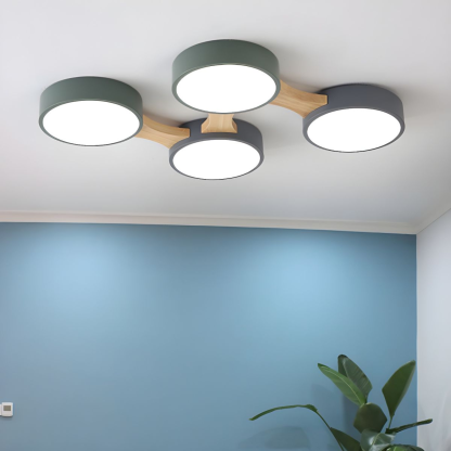 Minimalist Round Bedroom LED Ceiling Light