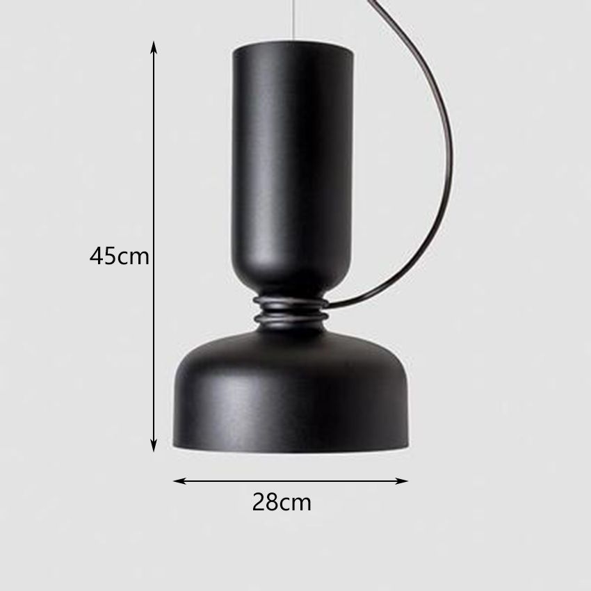 Designer Dumbbell Forged Iron Pendant Light -Homdiy