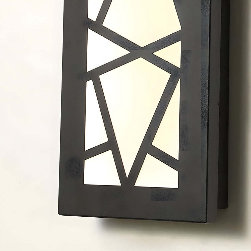 Art Decor Outdoor Waterproof LED Wall Light Sconce IP65