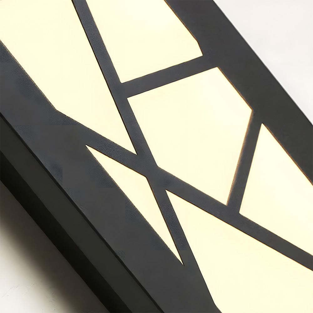 Art Decor Outdoor Waterproof LED Wall Light Sconce IP65