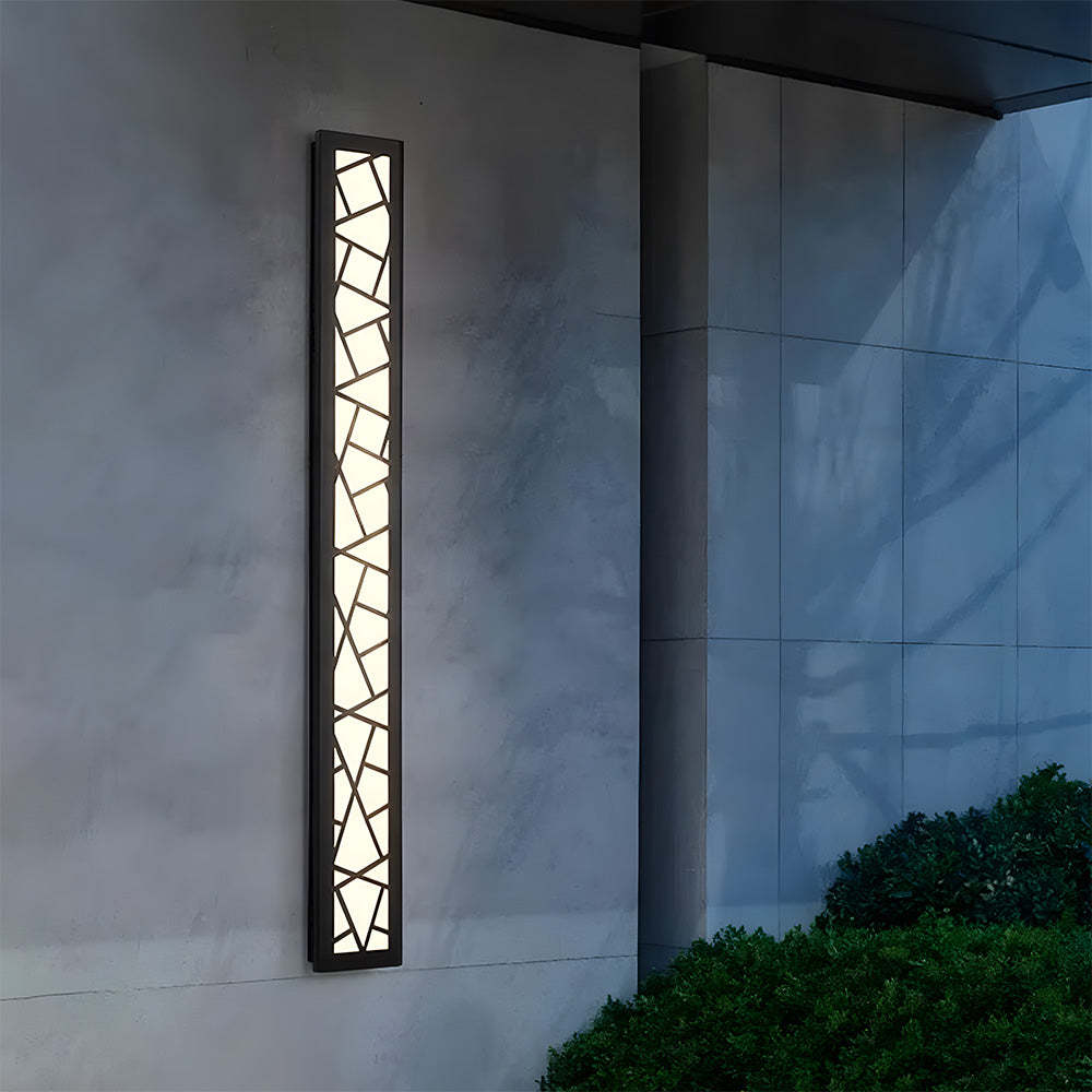 Art Decor Outdoor Waterproof LED Wall Light Sconce IP65