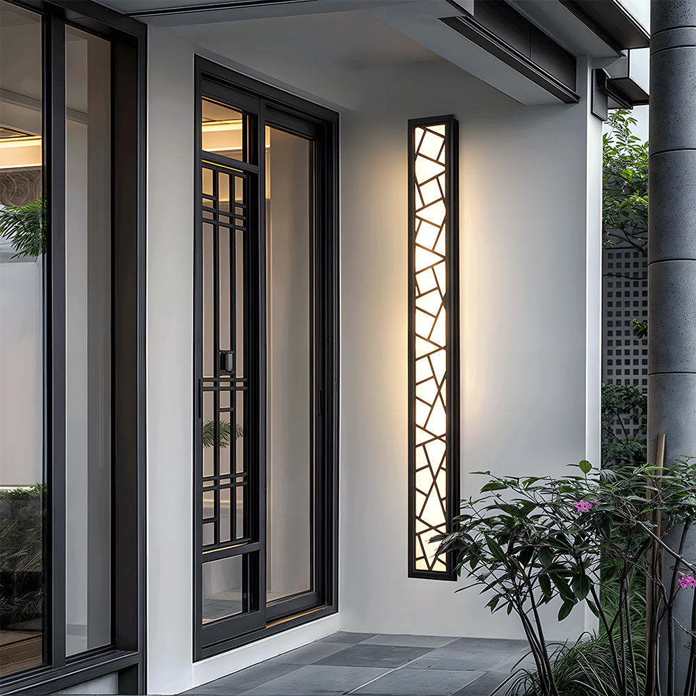 Art Decor Outdoor Waterproof LED Wall Light Sconce IP65