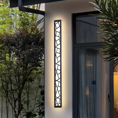 Art Decor Outdoor Waterproof LED Wall Light Sconce IP65
