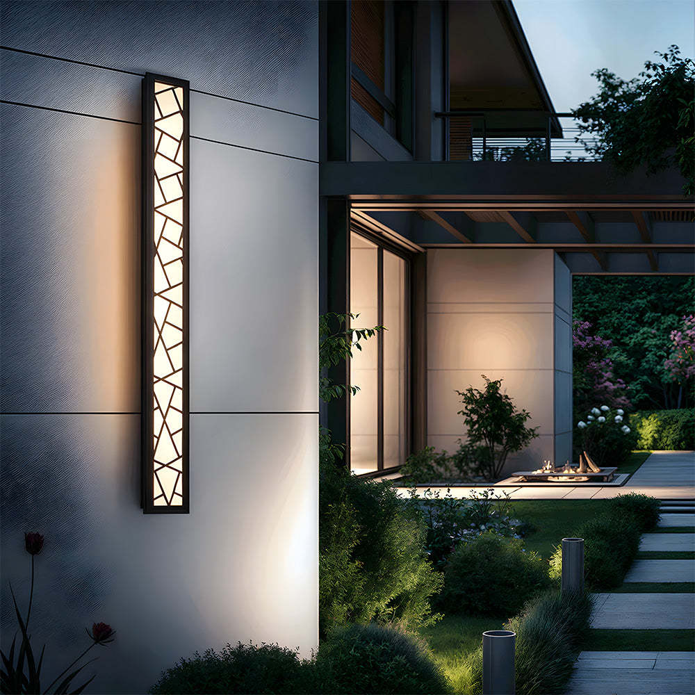 Art Decor Outdoor Waterproof LED Wall Light Sconce IP65