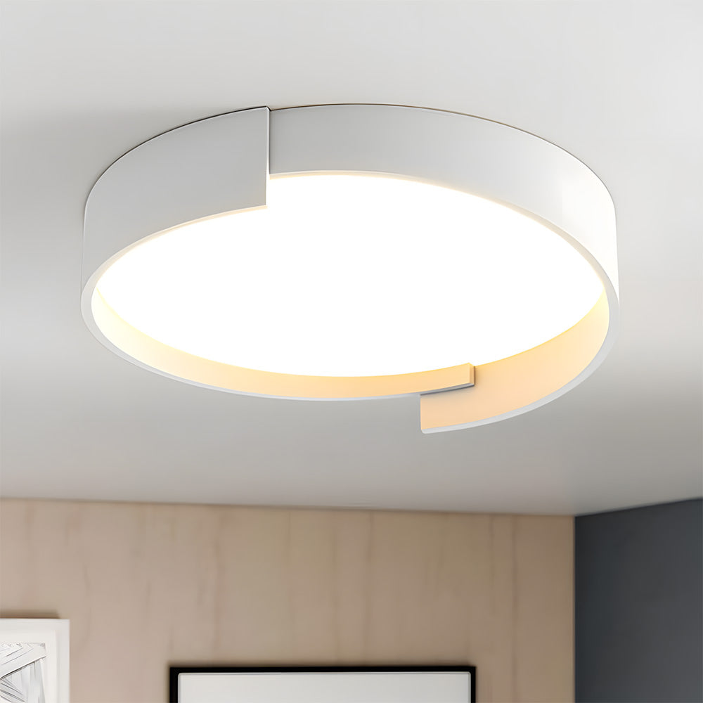 Minimalist Round LED Bedroom Ceiling Light