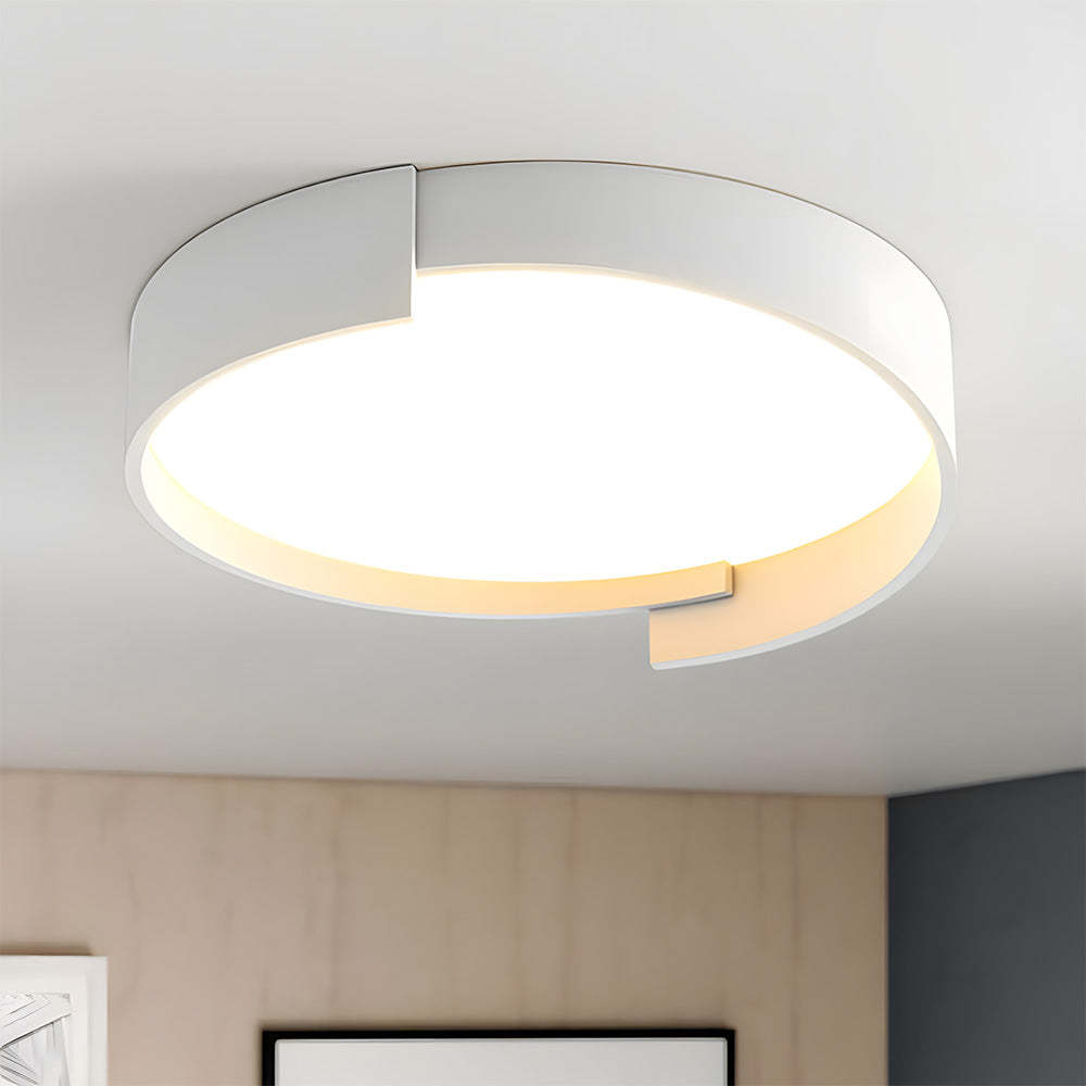 Minimalist Round LED Bedroom Ceiling Light