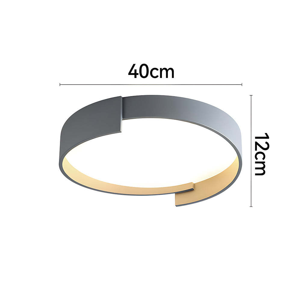 Minimalist Round LED Bedroom Ceiling Light