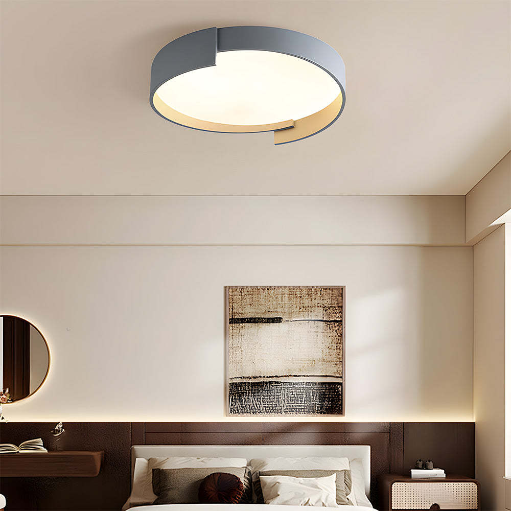 Minimalist Round LED Bedroom Ceiling Light