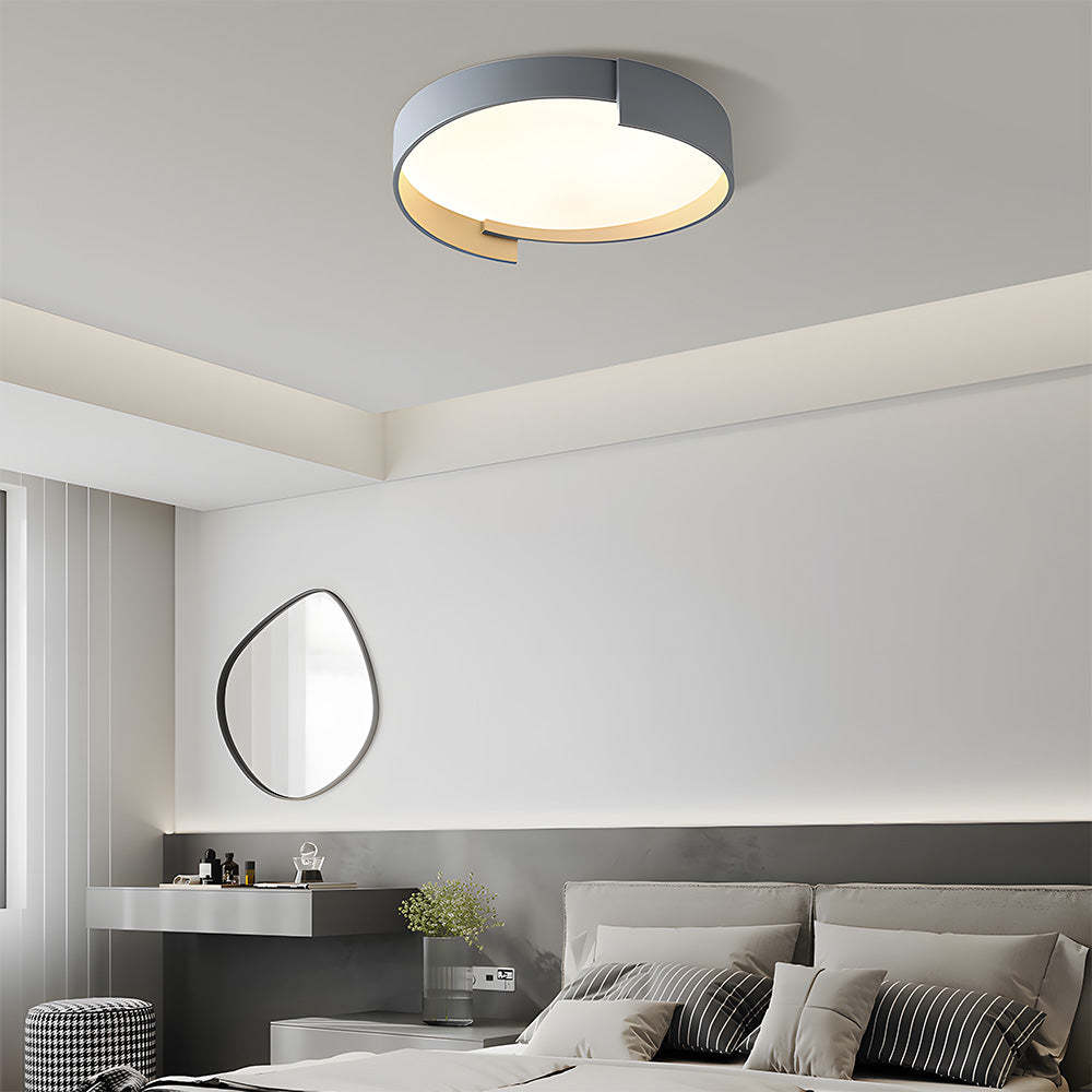 Minimalist Round LED Bedroom Ceiling Light