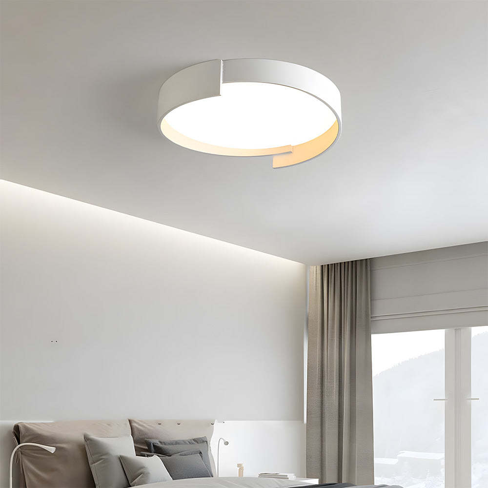 Minimalist Round LED Bedroom Ceiling Light