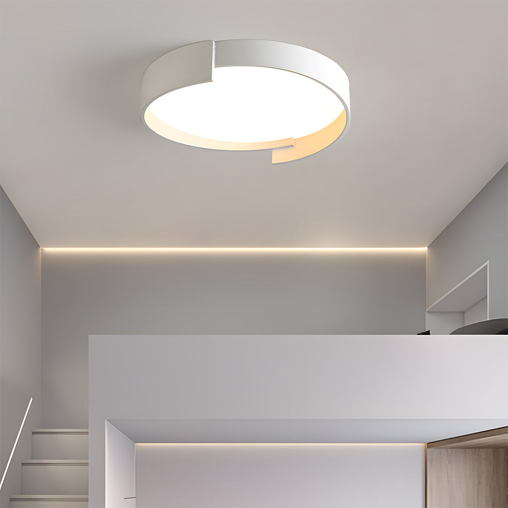Minimalist Round LED Bedroom Ceiling Light