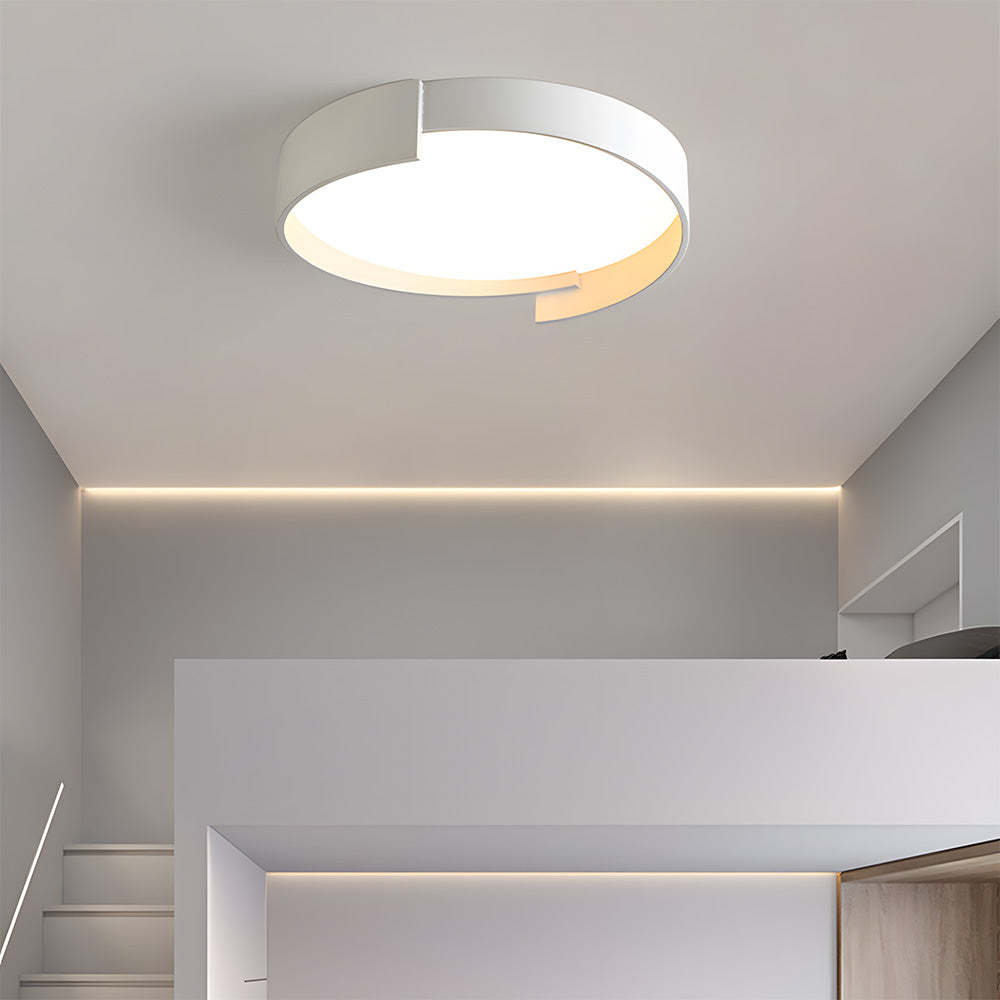 Minimalist Round LED Bedroom Ceiling Light