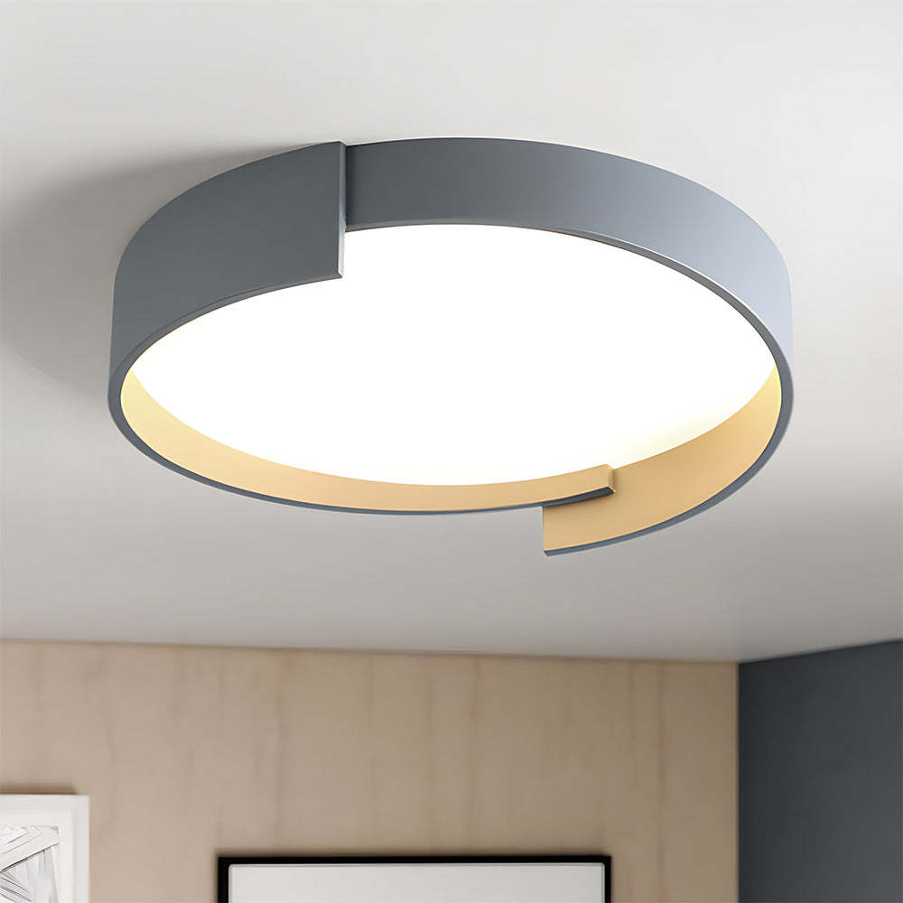 Minimalist Round LED Bedroom Ceiling Light