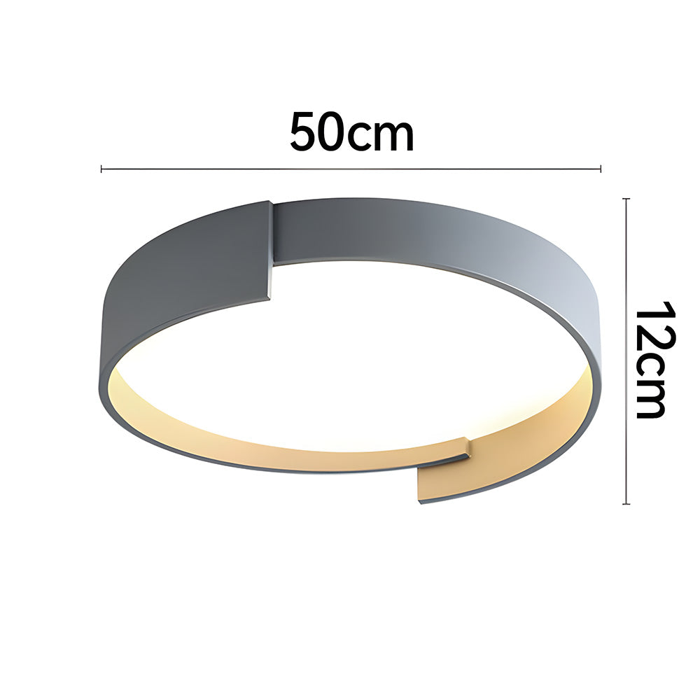 Minimalist Round LED Bedroom Ceiling Light