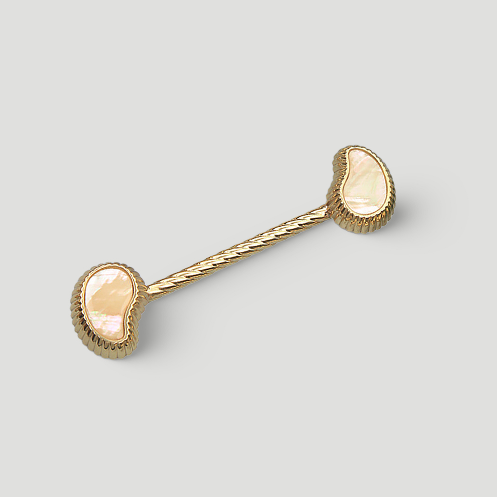 French Creative Shell Brass Cabinet Pulls 