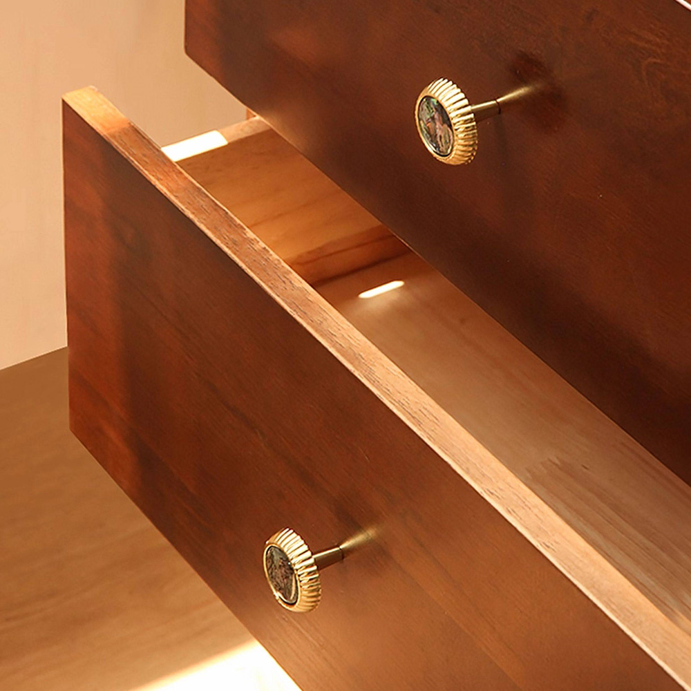 French Creative Shell Brass Cabinet Pulls 