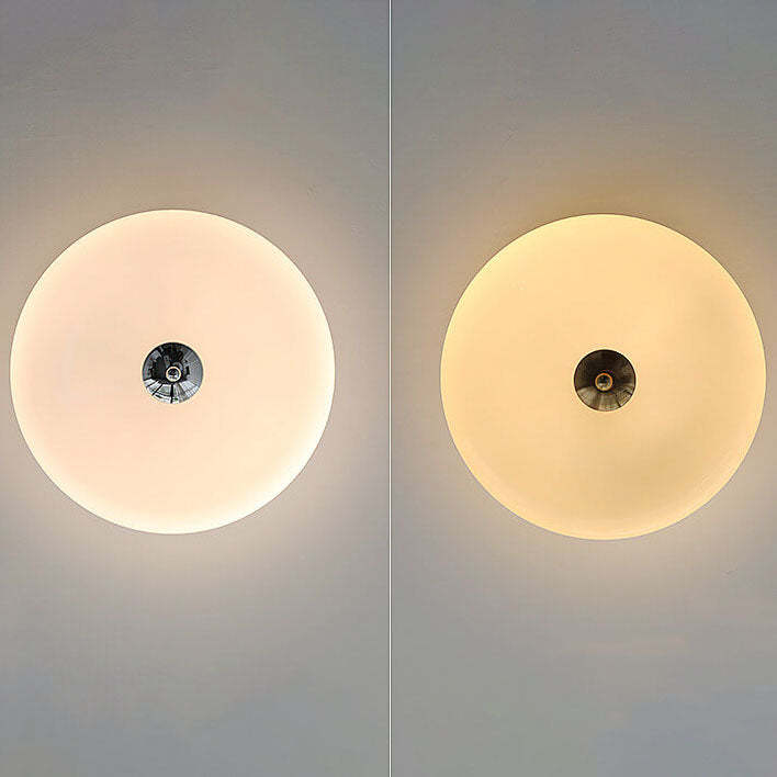 Art LED Glass Flush Mount Ceiling Lights -Homdiy