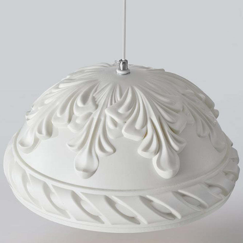 Creative Carved Resin Hanging Pendant Light -Homdiy