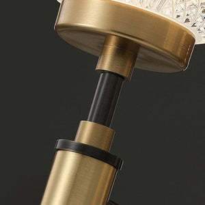 Vintage Crystal Gold Wall Light -Homdiy