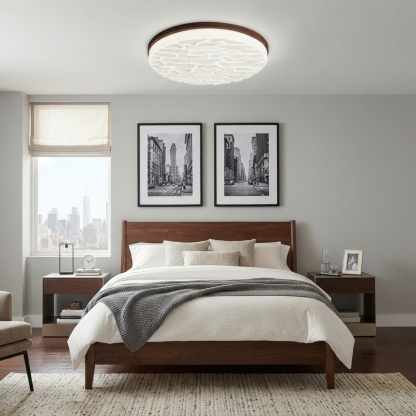 Medieval Round White Led Ceiling Light