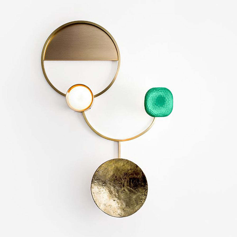 Stylish Round Wall Light Wall Lamps For Bedroom -Homdiy