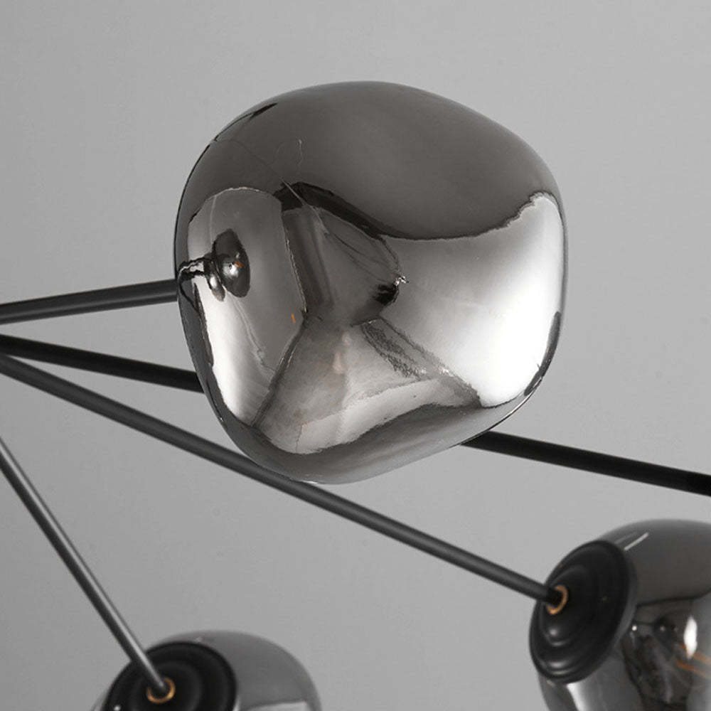 Molecular Lava Glass Chandelier for Living Room -Homdiy