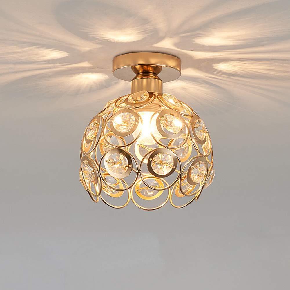 Fancy Gold Luxury Ball Hallway Ceiling Light -Homdiy
