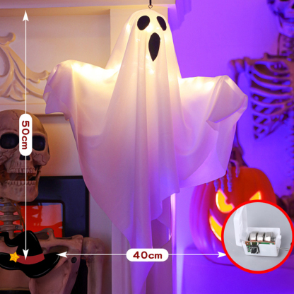 Halloween DIY LED Hanging White Ghost Light