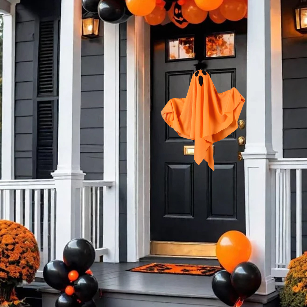 Halloween DIY LED Hanging White Ghost Light