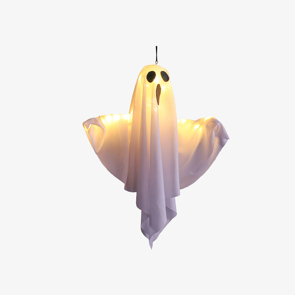 Halloween DIY LED Hanging White Ghost Light