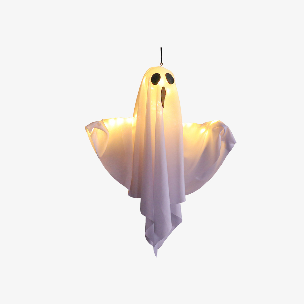 Halloween DIY LED Hanging White Ghost Light